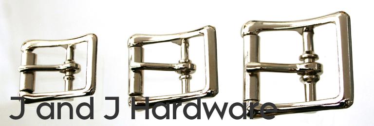 An image of a group of center bar roller buckle with true roller ranging from 5/8 to 1 inch in width.